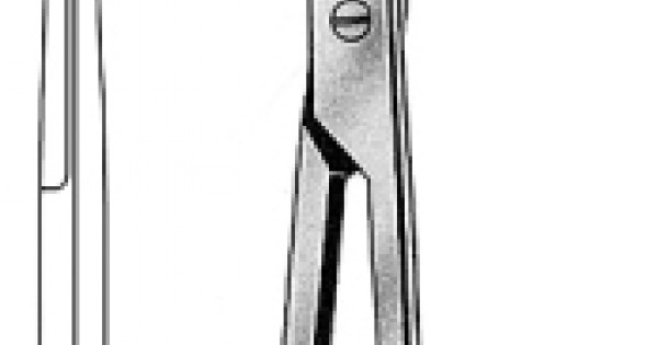 Op-Scissors sh/bl str 14.5cm