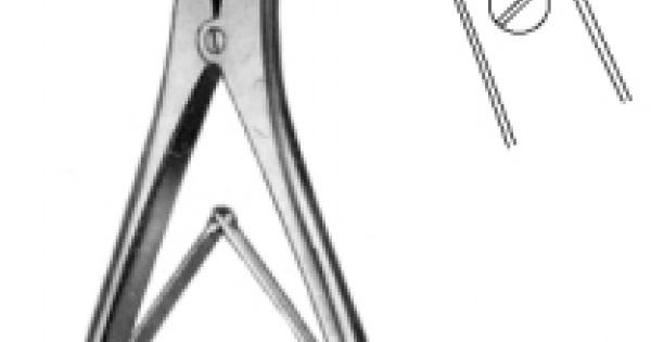 Killian Septum Scissors serr angled D/A 21cm